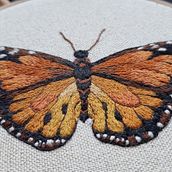 My project for course: Realistic Embroidery Techniques. Traditional illustration, Embroider, and Textile Design project by welinda - 08.23.2023