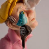 Previous polymer clay sculptures . % Brenda Helfrich tarafından hazırlanan He, kel, Ve Sanat ve El Sanatları projesi - 08.23.2023