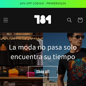 Mi proyecto del curso: Creación de una tienda online con Shopify. Web Design, Web Development, Digital Marketing, E-commerce, No-Code Development, and Business project by Intragrafica_taller - 08.20.2023