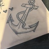 Meu projeto do curso: Tatuagem para principiantes. Tattoo Design project by Ines Versos - 08.23.2023