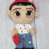 Mi proyecto del curso: Amigurumis: personas tejidas a crochet. Arts, Crafts, To, Design, Fiber Arts, Crochet, Amigurumi, and Textile Design project by Liseth Orellana - 08.23.2023