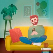 Mi proyecto del curso: Ilustración digital colorida en Procreate. Traditional illustration, Drawing, Digital Illustration, and Digital Drawing project by danielabiag - 08.24.2023