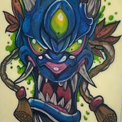 Mi proyecto del curso: Tatuaje para principiantes. Tattoo Design project by Denny Urrutia - 08.24.2023