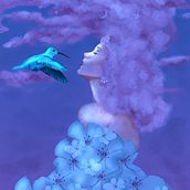 Mein Abschlussprojekt für den Kurs: Digitale Fantasieporträts mit Photoshop. Traditional illustration, Drawing, Digital Illustration, Portrait Drawing, Digital Drawing, and Digital Painting project by Britt Älling - 08.24.2023
