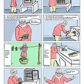 Mein Abschlussprojekt für den Kurs: Einführung in Clip Studio Paint: Zeichne Comicstrips. Traditional illustration, Comic, and Digital Illustration project by Regina Störk - 08.25.2023