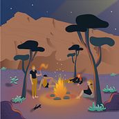 2d Illustrations. Un proyecto de Ilustración tradicional de Georgiana Tufeanu - 24.08.2023