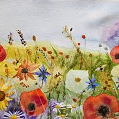 Mon projet du cours : Illustration naturaliste à l'aquarelle et au fusain. Traditional illustration, Painting, and Naturalistic Illustration project by regine.ledantec - 08.25.2023