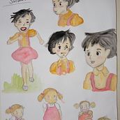 Mi proyecto del curso: Ilustración kawaii: crea personajes encantadores . % Valeria Otarola tarafından hazırlanan Geleneksel illüstras, on, Karakter Tasarımı, Ve Manga projesi - 08.26.2023