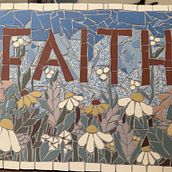 My project for course: Modern Mosaic Art: Make Floral Compositions with Tiles. Arts, Crafts, Furniture Design, Making, Ceramics, Interior Decoration, and DIY project by sajch500 - 08.26.2023