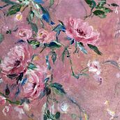 Mon projet du cours : Illustration botanique de peintures florales à l'acrylique. Painting, Acr, lic Painting, and Botanical Illustration project by Cathy - 08.26.2023