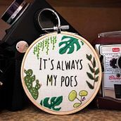 It's Always MY P*es. Un proyecto de Bordado de Liesl - 26.08.2023
