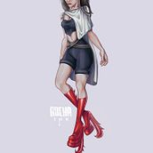 Mi proyecto del curso: Pintura digital para personajes en Procreate. Traditional illustration, Character Design, and Digital Illustration project by Paula - 07.30.2023