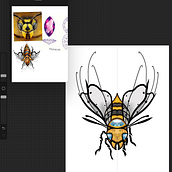 Mi proyecto del curso: Diseño de tatuajes artísticos con efectos dorados en Procreate. Un proyecto de Ilustración tradicional, Ilustración digital y Diseño de tatuajes de Matias Batista Aleman - 26.08.2023