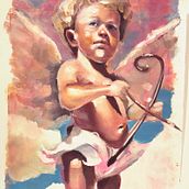 Mi proyecto del curso: Pintura al óleo: explora la creatividad en el retrato. Un progetto di Belle arti, Pittura, Disegno di ritratti e Pittura ad olio di catascraft - 27.08.2023