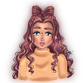 Mi proyecto del curso: Retrato de personajes femeninos con Procreate. Traditional illustration, Digital Illustration, and Digital Drawing project by marziabombaci - 08.27.2023