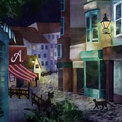 My project for course: Cinematic Digital Illustration with Photoshop. Traditional illustration, Digital Illustration, and Concept Art project by ajanuaa - 08.27.2023
