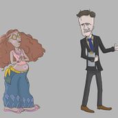 My project for course: Introduction to Design of Characters for Animation and Video Games. Traditional illustration, Animation, Character Design, Video Games, and Game Design project by Hristina Valyavicharska - 08.26.2023