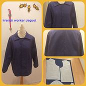 My project for course: Cut and Sew a Jacket from Start to Finish. Fashion Design, Sewing, and DIY project by zubeeda5 - 08.27.2023
