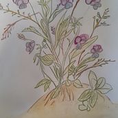 Il mio progetto del corso: Creazione di acquerelli liquidi e tinte botaniche. Artesanato, Artes plásticas, Pintura, Pintura em aquarela, DIY, e Teoria da cor projeto de Eleonora Panciatici - 28.08.2023
