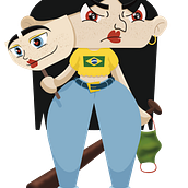 Meu projeto do curso: Fábrica de personagens ilustrados. Traditional illustration, Character Design, Digital Illustration, Children's Illustration, and Narrative project by Giulia Senra - 08.28.2023