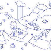 Mój projekt z kursu: Twórz świat kawaii i wywołuj radość ilustracjami Ein Projekt aus dem Bereich Design von Figuren, Digitale Illustration und Manga von karolinaj1999 - 28.08.2023