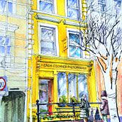 Mi proyecto del curso: Dibujo arquitectónico con acuarela y tinta Ein Projekt aus dem Bereich Skizzenentwurf, Zeichnung, Aquarellmalerei, Architektonische Illustration, Sketchbook und Illustration mit Tinte von Fernando Ramirez - 28.08.2023