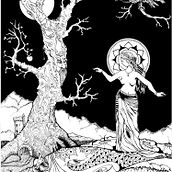 Rubezahl: Final Course Project. Drawing, Artistic Drawing & Ink Illustration project by Eric Rykiel - 08.28.2023