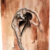 My project for course: Contemporary Drawing of the Human Figure. Un projet de Illustration traditionnelle, Beaux Arts, Dessin, Dessin artistique, Peinture acr, lique , et Dessin anatomique de Sandro Costa - 29.08.2023