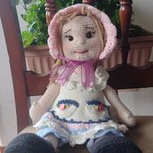 Muñeca romántica . Een project van Craft van Nilda Ortíz de Zevallos - 29.08.2023