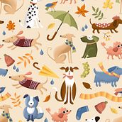 Mi proyecto del curso: Diseño infantil: creación de patrones divertidos. Traditional illustration, Product Design, Pattern Design, Digital Illustration, and Children's Illustration project by Daniela Friedenthal - 08.22.2023