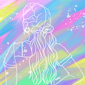 Neon Girls. Traditional illustration project by Alma Tv - 08.29.2023