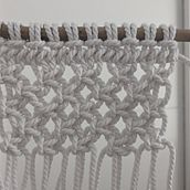 Mi proyecto del curso: Macramé: nudos básicos y complejos. Un progetto di Design di accessori, Interior design, Interior Design, Fiber Art, Macramè e Textile Design di nataxa_bb - 29.08.2023