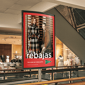 Proyecto de clase: Las rebajas de 'El Corte Inglés'. Design, and Advertising project by Andrés Martín Mena - 08.29.2023