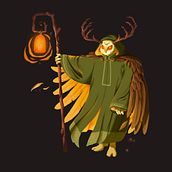 My project for course: Fantasy Character Design in Procreate. Traditional illustration, Character Design, Digital Illustration, Digital Drawing, and Digital Painting project by Grace Marshall - 08.29.2023