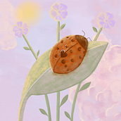 Mi proyecto del curso: Escenas atmosféricas en Procreate: pinta con colores y luces. Traditional illustration, and Digital Illustration project by valevenegas82 - 08.30.2023