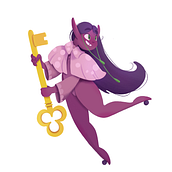 My project for course: Fantasy Character Design in Procreate. Traditional illustration, Character Design, Digital Illustration, Digital Drawing, and Digital Painting project by Brooke Parker - 08.29.2023