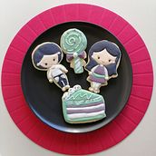 Meu projeto do curso: Decoração de biscoitos com glacê real para iniciantes. DIY, Design, and Painting project by Tânia Silva - 08.22.2023