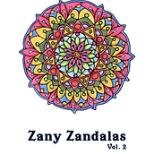 Zany Zandalas Coloring Book Volume 2 . % Kathleen Roussel tarafından hazırlanan Tasarım, Geleneksel illüstras, Ve on projesi - 07.31.2023