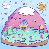 Mon projet du cours : Univers kawaii : créez des illustrations pleines de joie Ein Projekt aus dem Bereich Design von Figuren, Digitale Illustration und Manga von Delphine - 30.08.2023