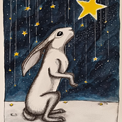 Curious Rabbit. Un progetto di Illustrazione tradizionale di Astri Sæstad - 06.04.2021