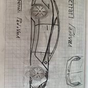 Diseño de autos, antes de completar el curso . Un proyecto de Ilustración tradicional de samuelisaza28 - 30.08.2023