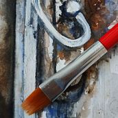 Mi proyecto del curso: Masterclass  de texturas en acuarela. Un proyecto de Bellas Artes, Pintura y Pintura a la acuarela de Teresita Sabarots - 30.08.2023