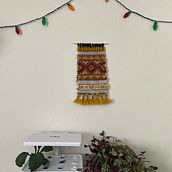 Pibione Tapestry No.1. Weaving project by Emily Wander - 08.31.2023