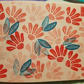 Il mio progetto del corso: Disegno con timbri handmade. Traditional illustration, Pattern Design, Printing, Sketchbook, and Engraving project by gilbarbe30 - 08.31.2023