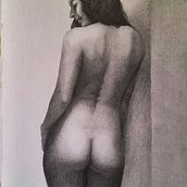 Mi proyecto del curso: Dibujo de la figura humana en movimiento. Fine Arts, Sketching, Pencil Drawing, Drawing, and Realistic Drawing project by CARLOS BER - 09.01.2023
