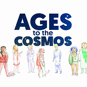 AGES to the COSMOS. Un proyecto de Ilustración tradicional, Animación, Br, ing e Identidad, Diseño de personajes, Diseño de vestuario, Diseño editorial, Diseño gráfico, Diseño interactivo, Diseño de producto, Diseño de carteles, Diseño de logotipos, Marketing Digital, Guion, Marketing de contenidos, Comunicación, Diseño para Redes Sociales, Ilustración con tinta, Narrativa, Ilustración editorial, Escritura de ficción, Álbum ilustrado						 y Cómic de quasi Digi - 01.09.2023