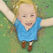 Happines. Projekt z dziedziny Trad, c i jna ilustracja użytkownika Anna Krzysztof - 01.09.2023