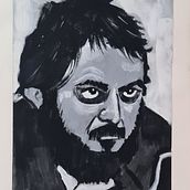 Meu projeto do curso: Pintura de retrato estilizado com guache Ein Projekt aus dem Bereich Traditionelle Illustration, Malerei und Gouachemalerei von Pedro Costa - 01.09.2023