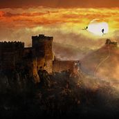 CASTLES AND DRAGONS. Art Direction, Photograph, Post-production, Film, Photo Retouching, Photographic Composition, Photomontage, and Matte Painting project by headley_designer - 09.02.2023