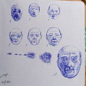 My project for course: Sketchbook Illustration with Pen: Embracing Mistakes . Membuat sketsa, Menggambar, Buku sketsa & Ilustrasi Tinta proyek oleh caterinagraveuse - 09.02.2023